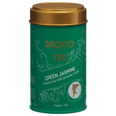 Boîte à thé Sirocco Medium Green Jasmine 80g Boîte à thé Sirocco Medium Green Jasmine 80g