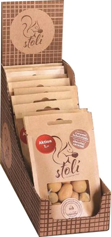 STOLI Mélange de noix Action chocolat caramel 10 x 28g