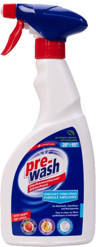 PRE-WASH détachant vaporisateur 500ml PRE-WASH détachant vaporisateur 500ml