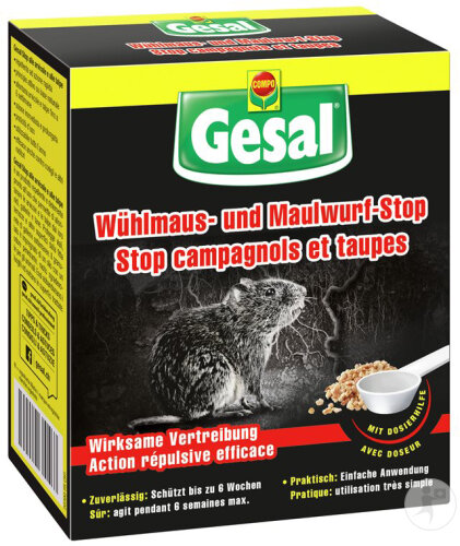 GESAL Stop campagnols et taupes 200g GESAL Stop campagnols et taupes 200g
