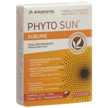 Phyto Sun Sublim gélules 30 pièces Phyto Sun Sublim gélules 30 pièces