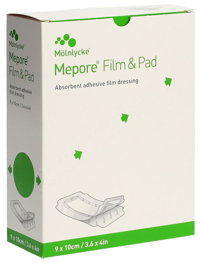 Mepore Film & Pad 9x10cm (nouveau) 30 pièces