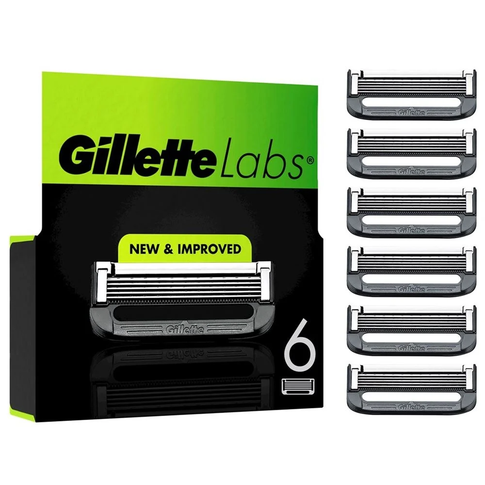 Lames système GILLETTE LABS 6 pièces