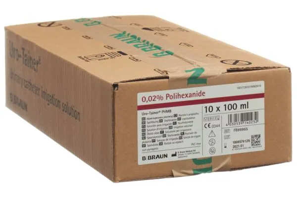 Uro-Tainer Polyhexanid solution de rinçage 0.02 % 10 Btl 100ml