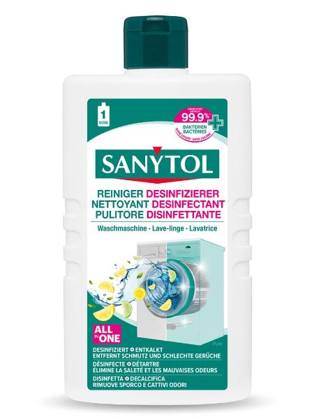 Sanytol Nettoyant désinfectant pour machines à laver Pure 240ml Sanytol Nettoyant désinfectant pour machines à laver Pure 240ml