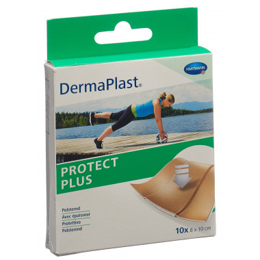 Dermaplast ProtectPlus 8cmx10cm 10 pièces Dermaplast ProtectPlus 8cmx10cm 10 pièces