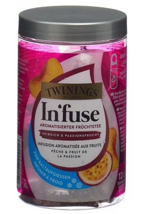 Twinings Infuse Pêche Fruit de la Passion 12 Btl 2.5g Twinings Infuse Pêche Fruit de la Passion 12 Btl 2.5g