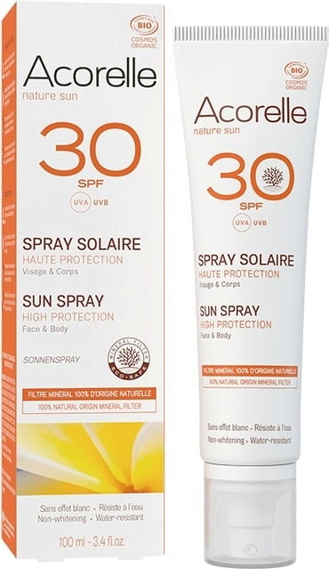 Acorelle Spray solaire IP30 100ml Acorelle Spray solaire IP30 100ml