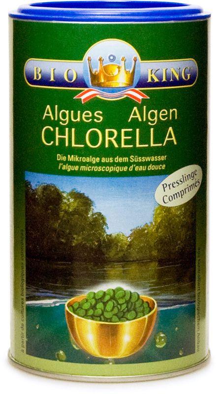 BioKing Chlorella en comprimés 250g BioKing Chlorella en comprimés 250g