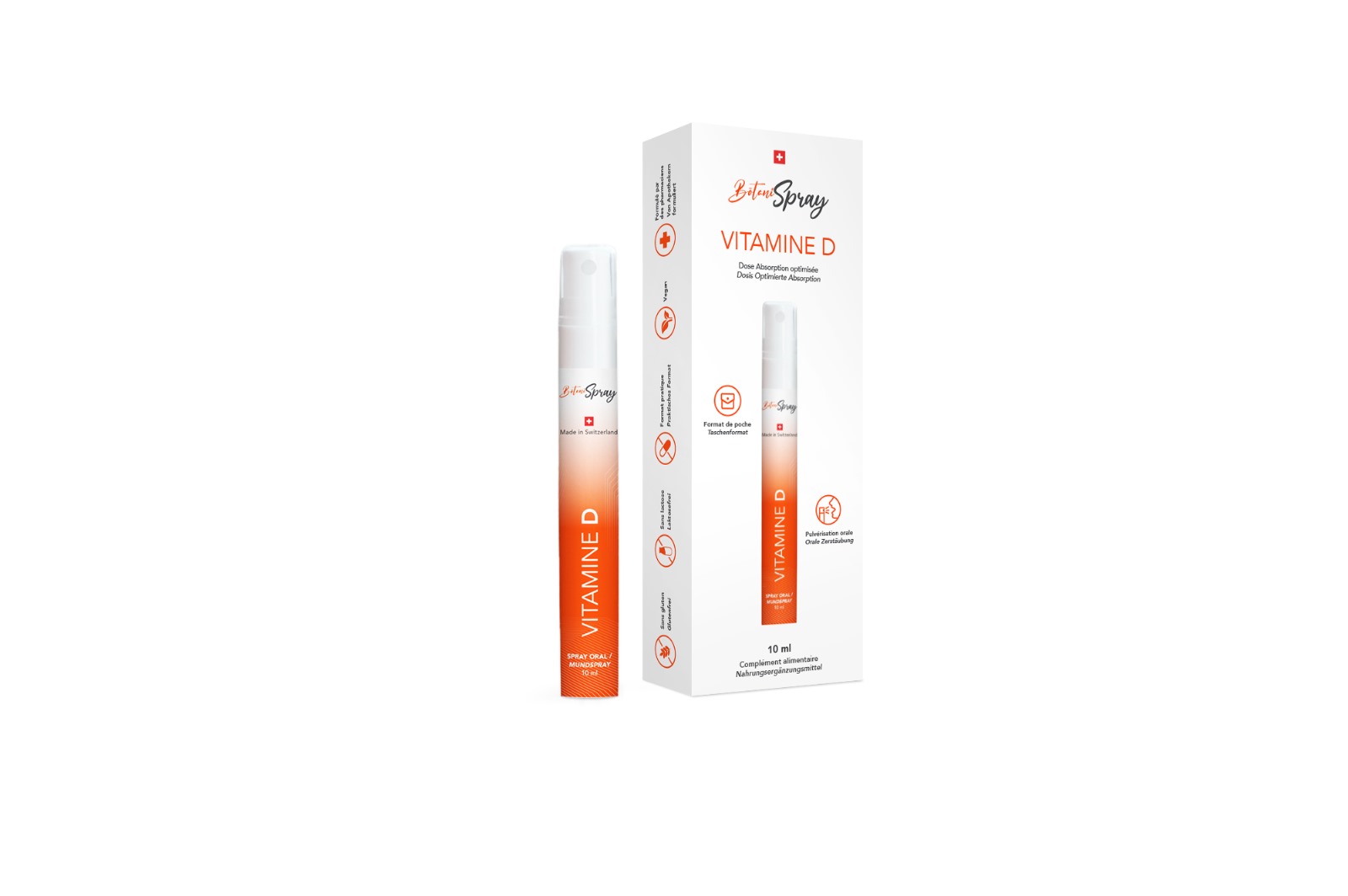 BotaniSpray® VITAMINE D spray buccal 10ml BotaniSpray® VITAMINE D spray buccal 10ml