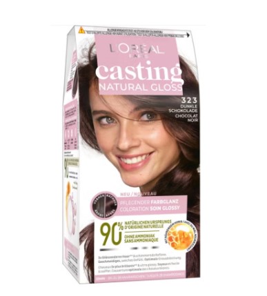 CASTING Natural Gloss Color 323 Brown Chocolat