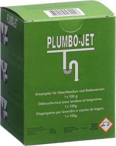 Nettoyant d'évacuation Plumbo Jet 2 x 100g