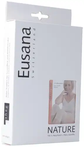 Eusana chauffe-genoux et coudes anatomiques S beige argent 1 paire