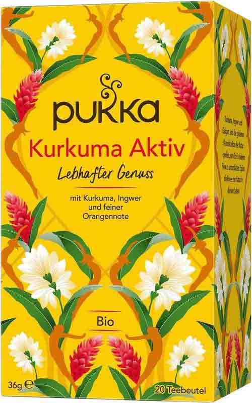 Pukka Kurkuma Thé actif bio DE Btl 20 pièces Pukka Kurkuma Thé actif bio DE Btl 20 pièces