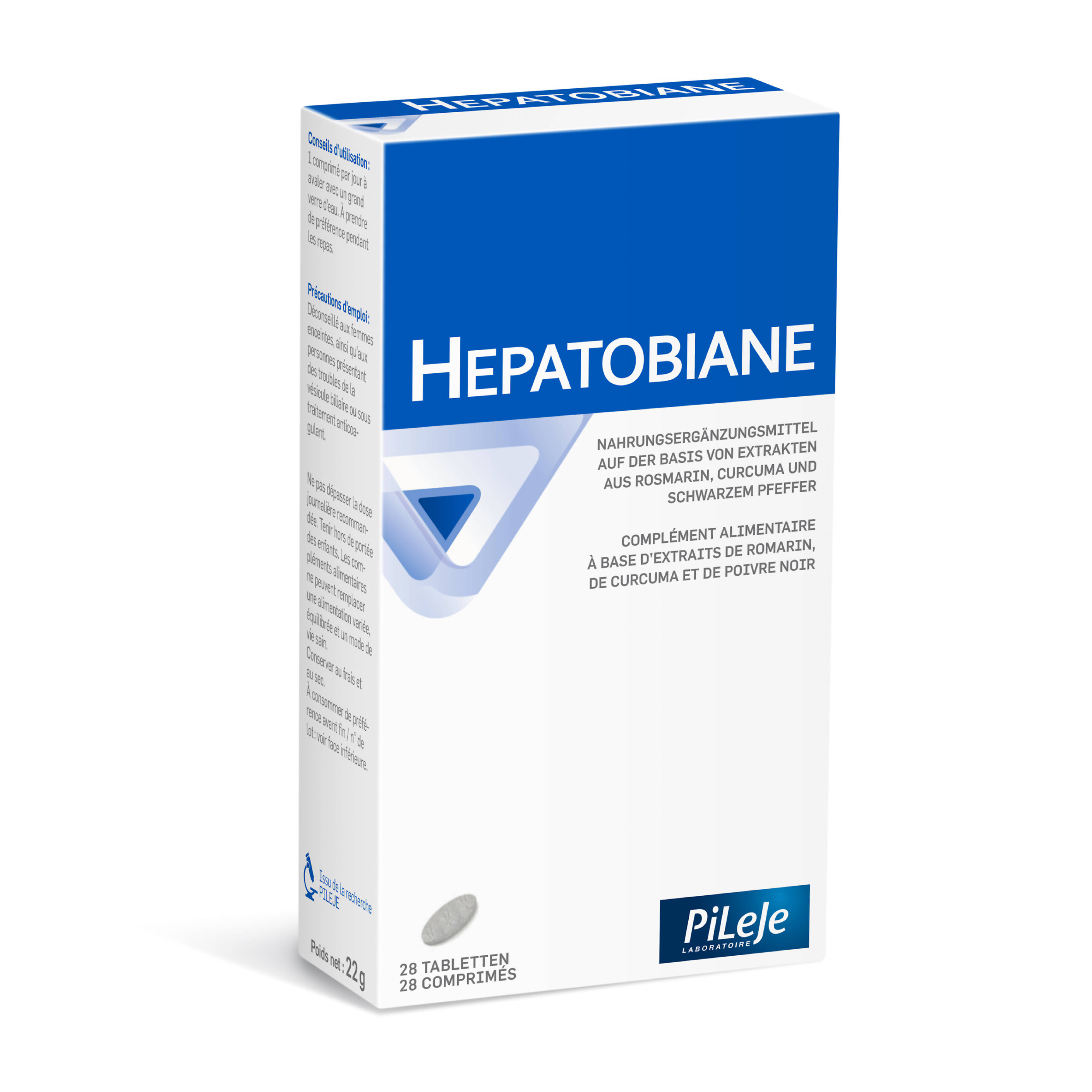 Hépatobiane en comprimés 28 pièces Hépatobiane en comprimés 28 pièces