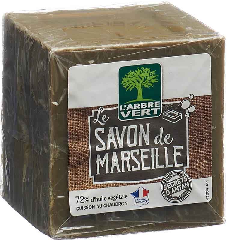 L'ARBRE VERT Savon de Marseille écologique FR 300g