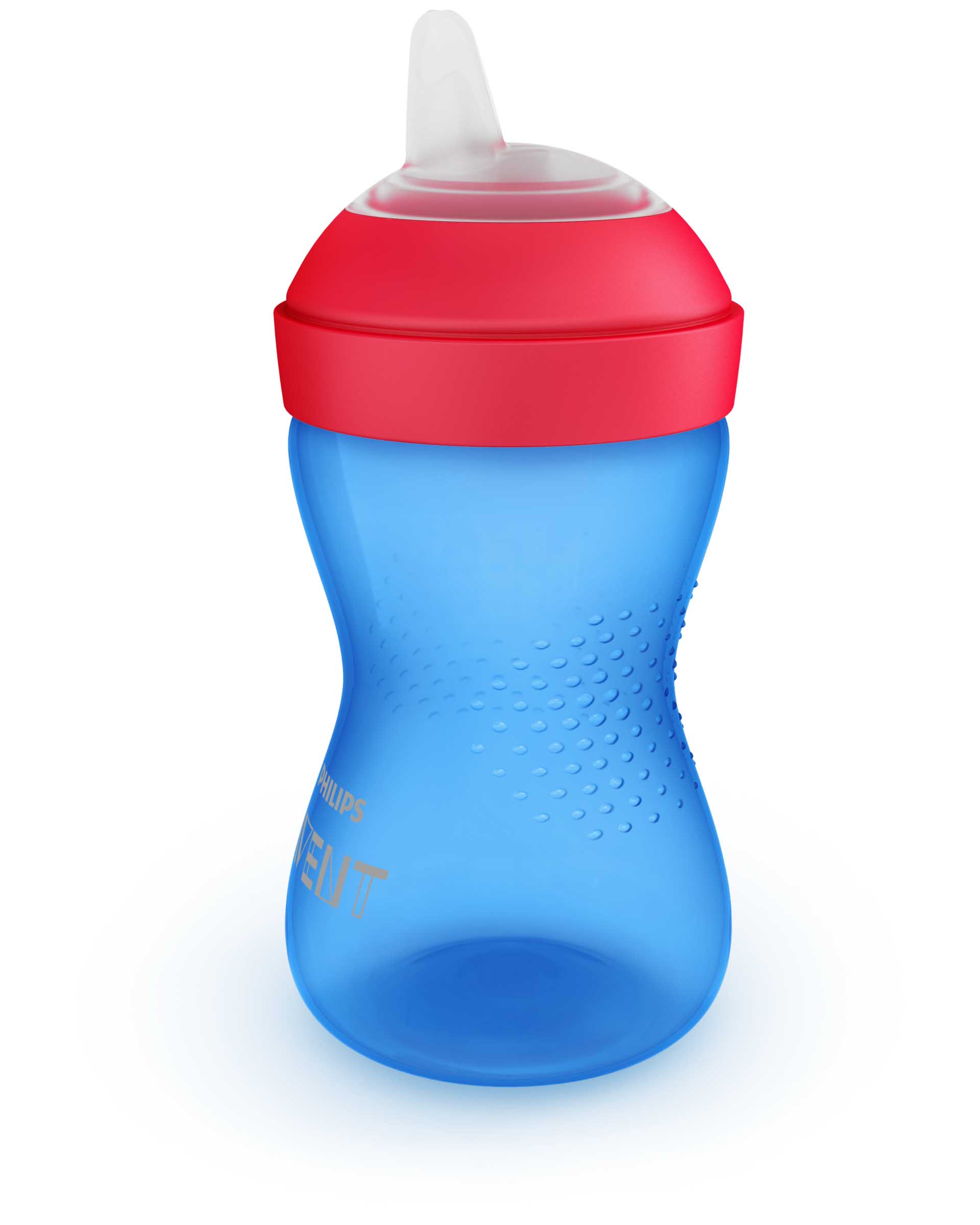 Philips AVENT Tasse à bec souple bleu/rouge