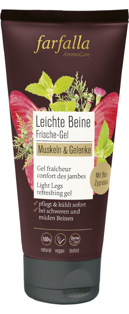 FARFALLA Gel fraîcheur jambes légères 100ml FARFALLA Gel fraîcheur jambes légères 100ml