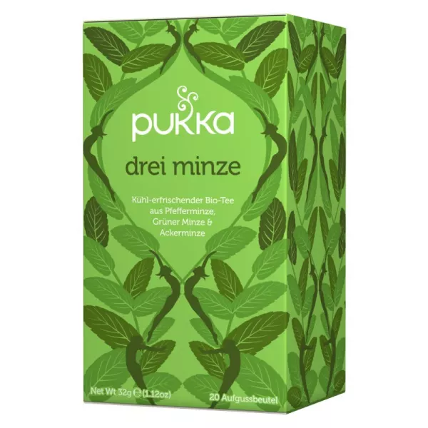 Pukka Trois Thé à la Menthe Bio Btl 20 pièces Pukka Trois Thé à la Menthe Bio Btl 20 pièces