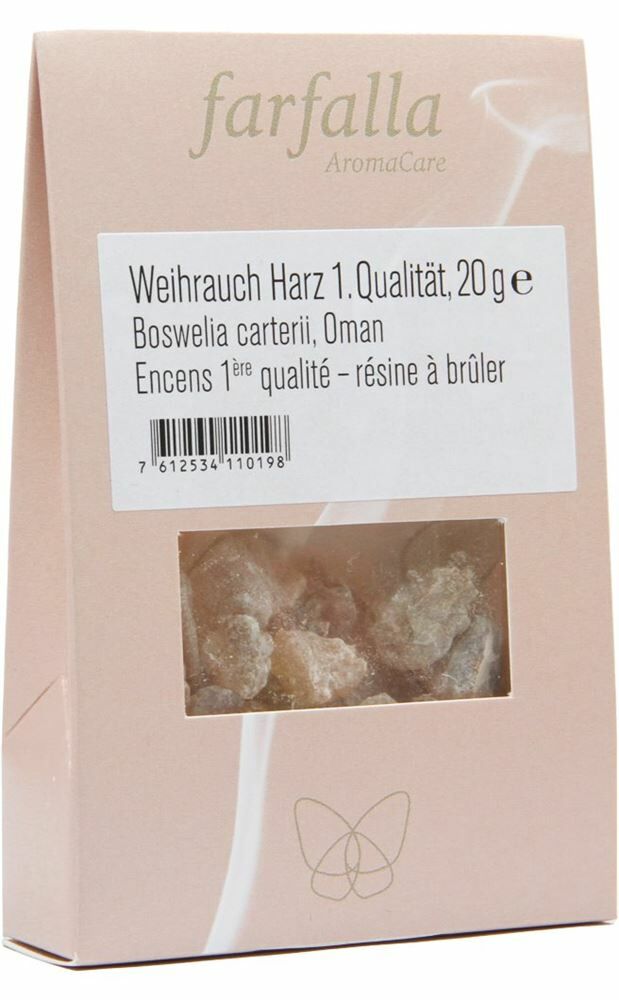 Encens FARFALLA 1 qualité 20g Encens FARFALLA 1 qualité 20g