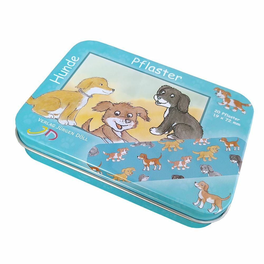 Pansements adhésifs DÖLL 19x72mm chiens boîte 20 pièces
