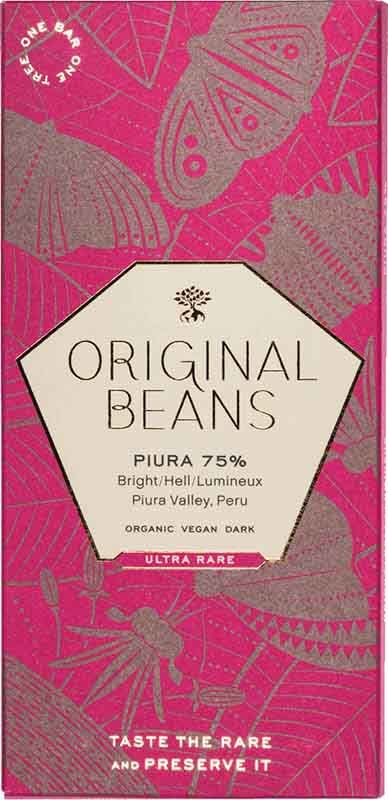 ORIGINAL BEANS Piura Porcelan Choco dunk Bio 70g
