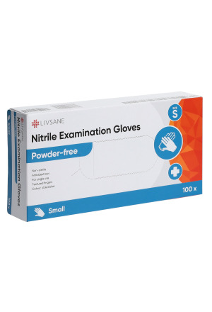 Livsane Gants d'examen Nit S non poudrés 100 pces