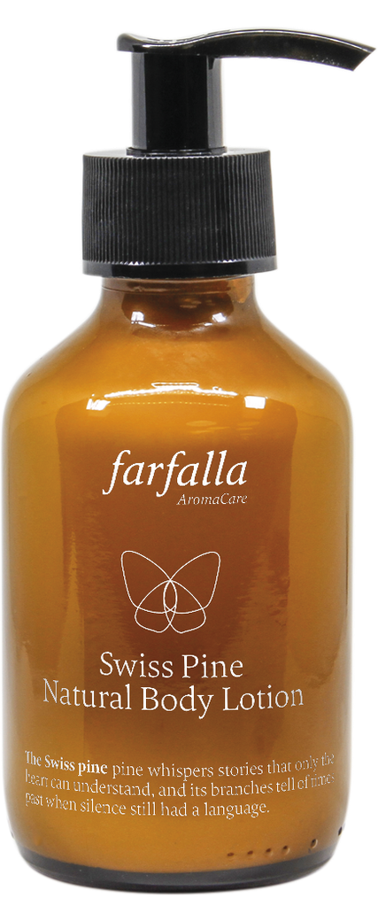Lotion corporelle naturelle au pin suisse FARFALLA 150ml Lotion corporelle naturelle au pin suisse FARFALLA 150ml