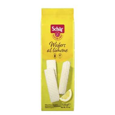 Schär Gaufrettes au citron sans gluten 125g Schär Gaufrettes au citron sans gluten 125g
