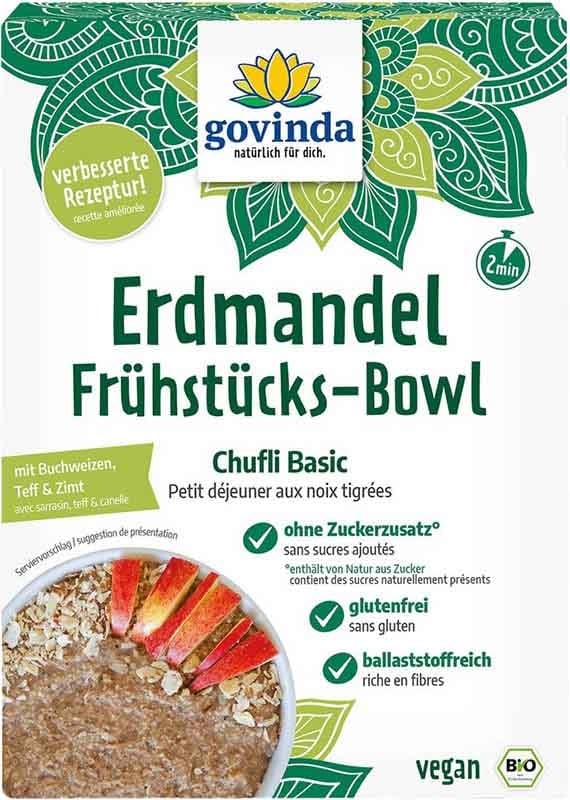 Govinda Chufli Basic Petit déjeuner Bowl Erdman 500g