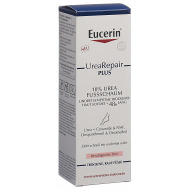 Eucerin Urea Repair PLUS Mousse pour les pieds 10 % urée 150 ml Eucerin Urea Repair PLUS Mousse pour les pieds 10 % urée 150 ml
