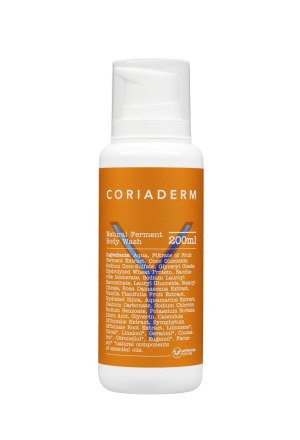 CORIADERM Natural Ferment Body Wash Disp 200ml CORIADERM Natural Ferment Body Wash Disp 200ml