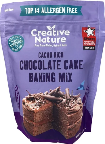 CREATIVE NATURE Préparation pour gâteau au chocolat sans allergènes 300 g
