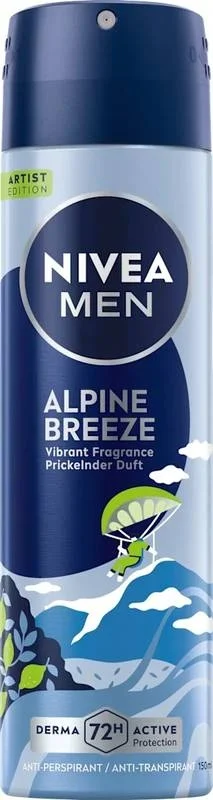 Nivea MEN Déodorant Breeze Alpine Spray 150 ml