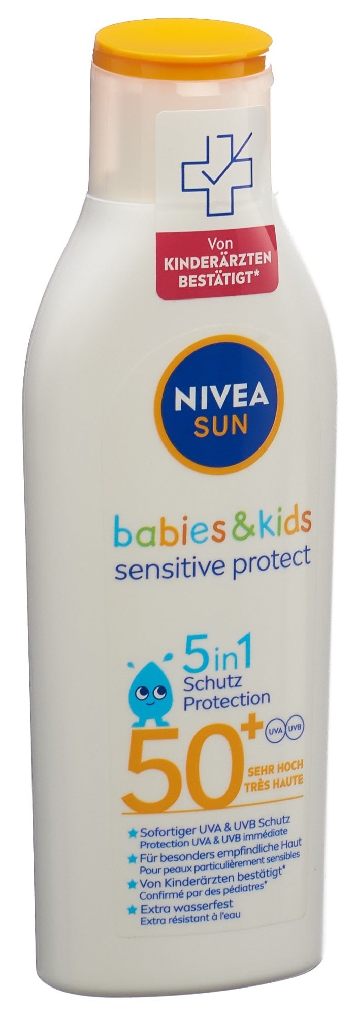 Nivea Protect Sensitive Babies&Kids Lotion LSF50+ Fl 200ml Nivea Protect Sensitive Babies&Kids Lotion LSF50+ Fl 200ml