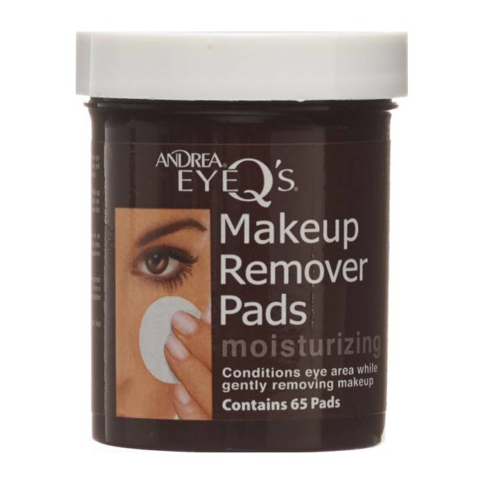 Andrea Eye make up Remover Pads 65 pièces Andrea Eye make up Remover Pads 65 pièces