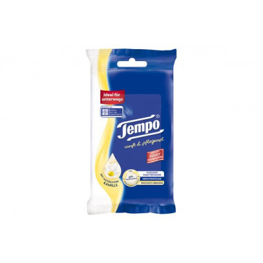 Tempo Papier hygiénique humide Doux&Soignant Travelpack 10 pièces