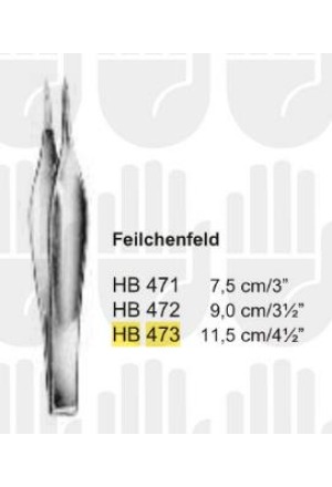 Pincette à échardes Butsch champ de limaille 11.5cm