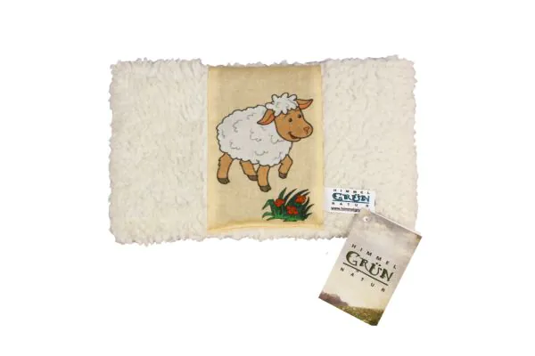 Ciel vert Coussin aux pépins de raisin 18x14cm Mouton Ciel vert Coussin aux pépins de raisin 18x14cm Mouton