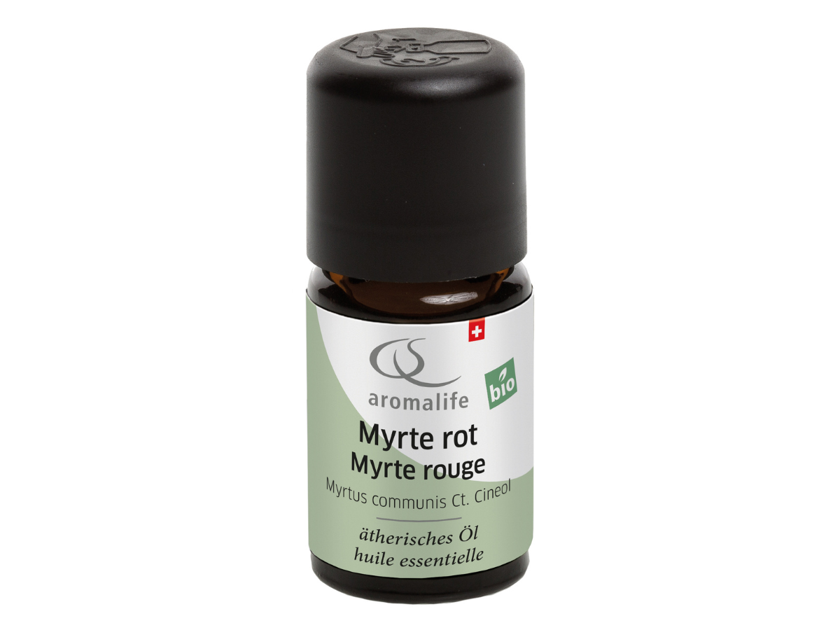 AROMALIFE Myrte CT Cinéole rouge Huile essentielle BIO 5ml AROMALIFE Myrte CT Cinéole rouge Huile essentielle BIO 5ml