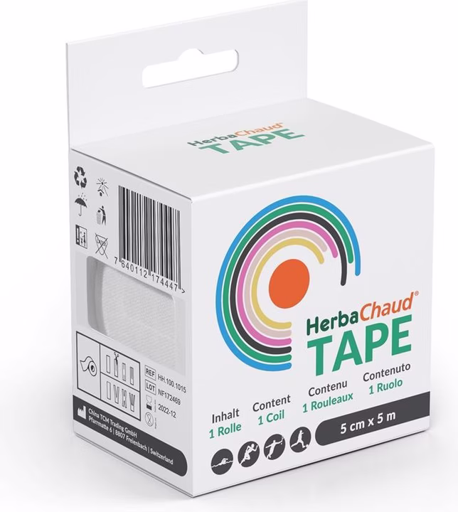 HerbaChaud® Tape 5 cm x 5 m blanc