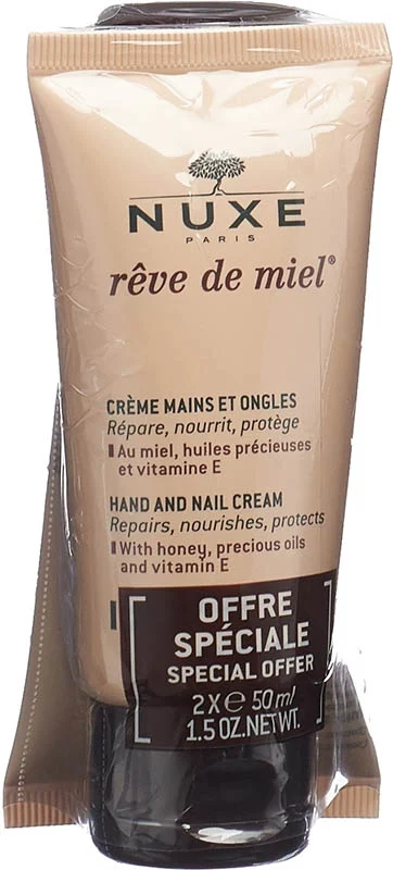 Nuxe Rêve de Miel Duo Crème pour les mains 2 x 50ml