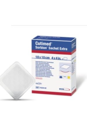 CUTIMED Sorbion Sachet Extra 10x10cm 5 pièces
