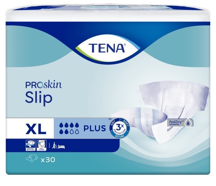 TENA Slip Plus XL 30 pièces TENA Slip Plus XL 30 pièces