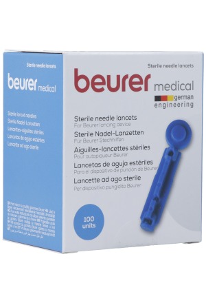 Lancettes stériles BEURER 4 x 25 pièces