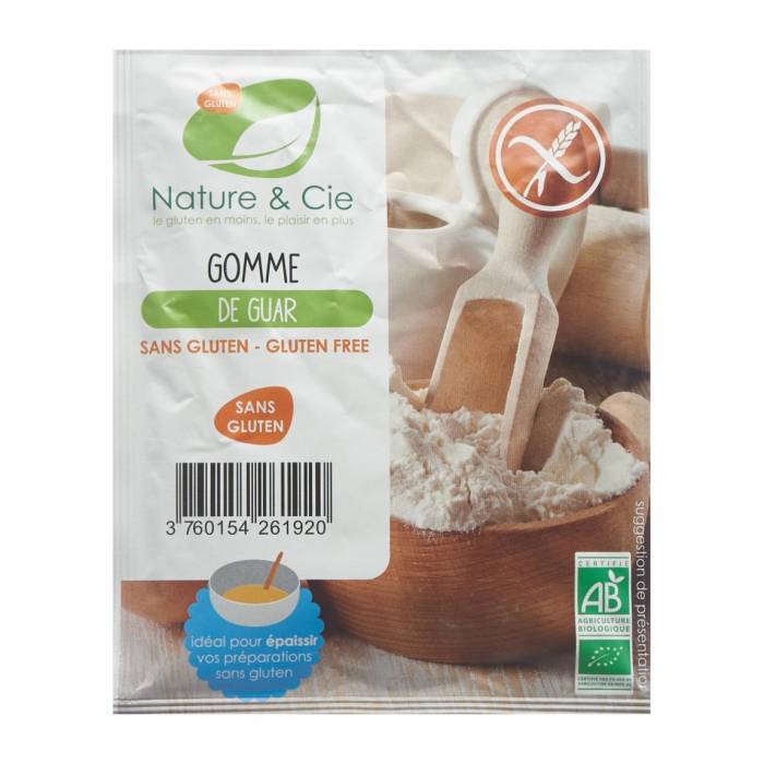 Nature & Cie Gomme de guar sans gluten 30g Nature & Cie Gomme de guar sans gluten 30g
