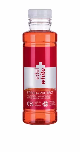 Bain de bouche EDEL+WHITE Fresh & Protect 400ml Bain de bouche EDEL+WHITE Fresh & Protect 400ml