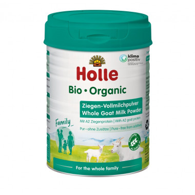 Holle Poudre de lait entier de chèvre bio Family 400g Holle Poudre de lait entier de chèvre bio Family 400g