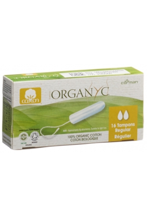 Tampons Organyc Regular 16 pièces Tampons Organyc Regular 16 pièces
