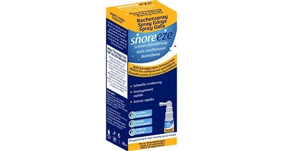 Snoreeze doucenuit spray anti-ronflement pour la gorge 23.5ml